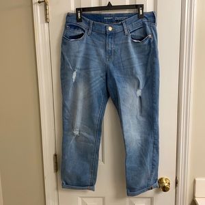 Old navy ripped boyfriend jeans